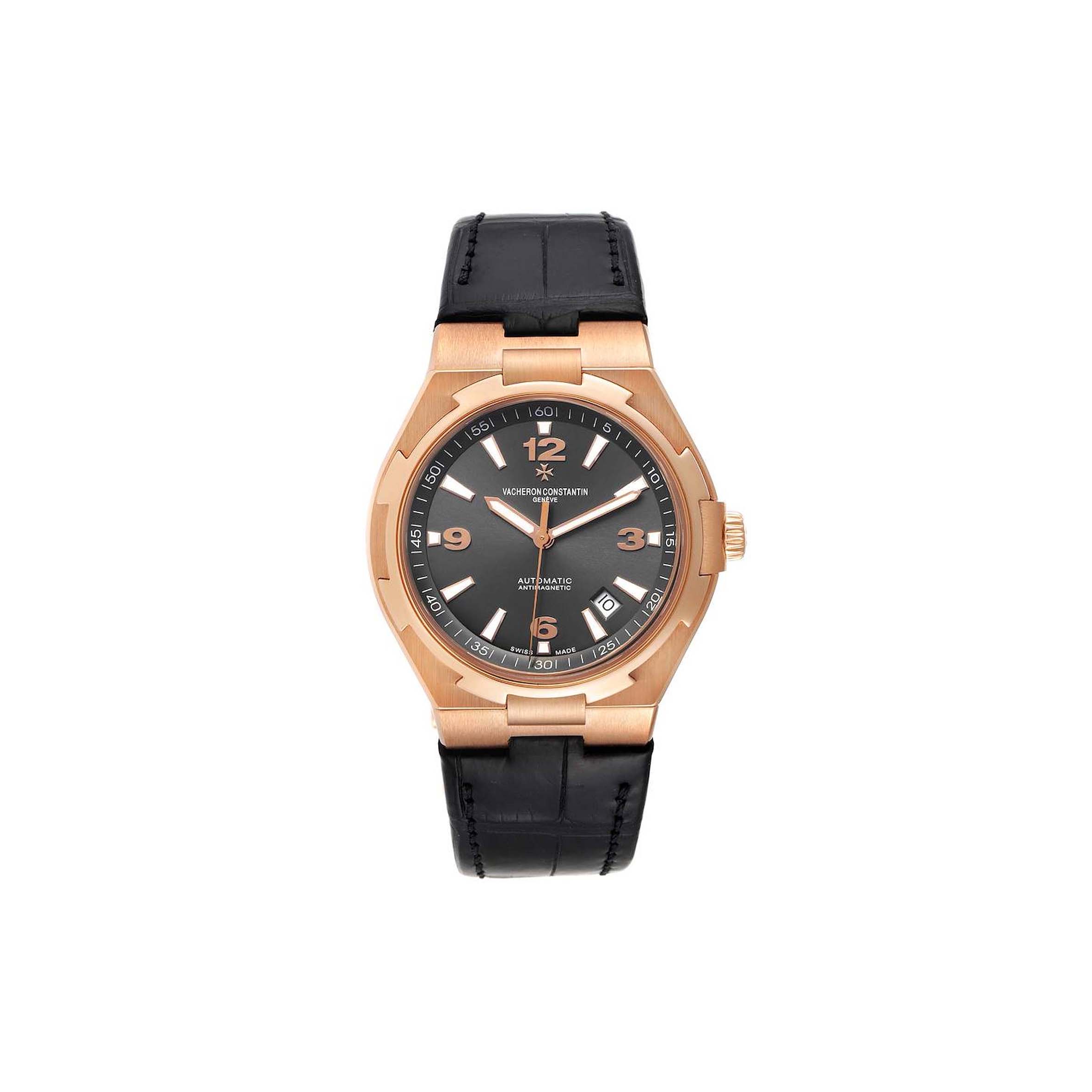 VACHERON CONSTANTIN ROSE GOLD AUTOMATIC WRIST 42MM WATCH 47040/000R-9666